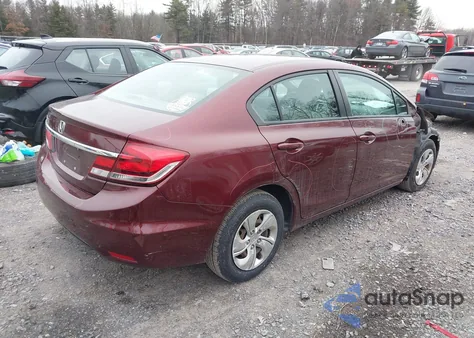 2014 Honda Civic Lx from USA, damaged, VIN 19XFB2F52EE262054